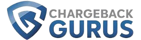 Chargeback Gurus logo that links to the Chargeback Gurus homepage in a new tab.