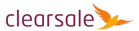 ClearSale logo that links to the ClearSale homepage in a new tab.