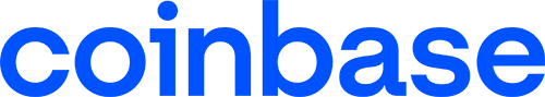 Coinbase logo.