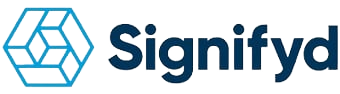 Signifyd logo that links to the Signifyd homepage in a new tab.