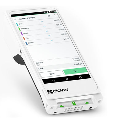 Clover Flex mobile POS device.