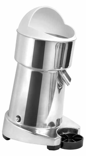 An unbranded commercial citrus juicer.