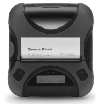 Star Micronics SM-T300i mobile thermal receipt printer.