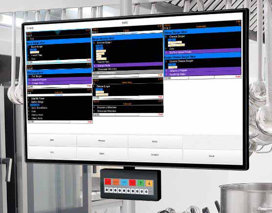 Image showing LS Retail's LS First kitchen display system.