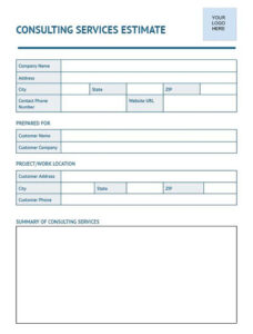 7 Free Estimate Templates to Help You Win More Deals