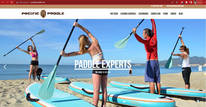 Business domain name idea for Paddles