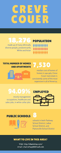 Real estate email with specific statistics about a neighborhood