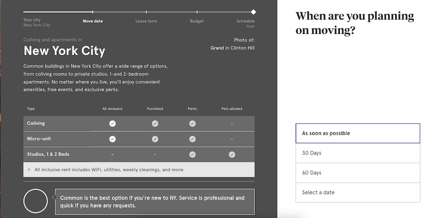 An interactive quiz on Common's website