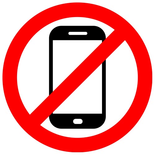 No phones images