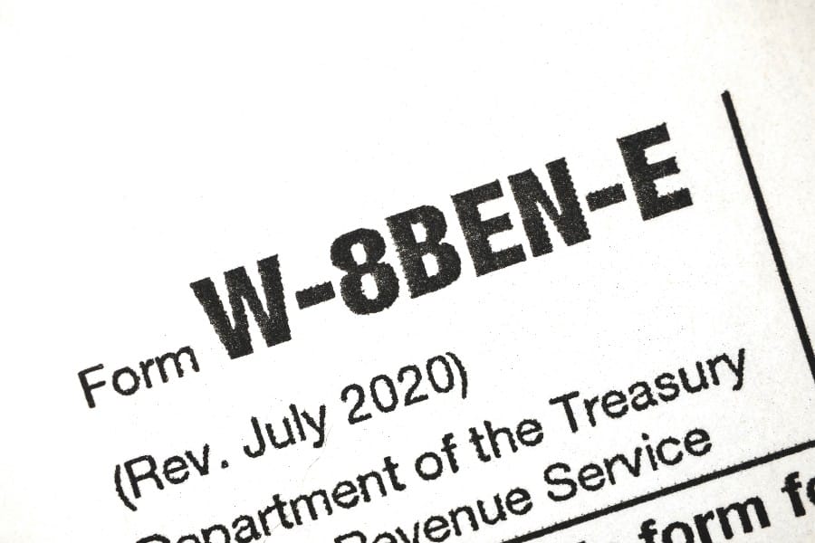 Form W-8BEN-E.