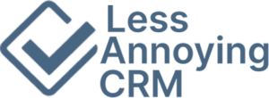 Less Annoying CRM logo.