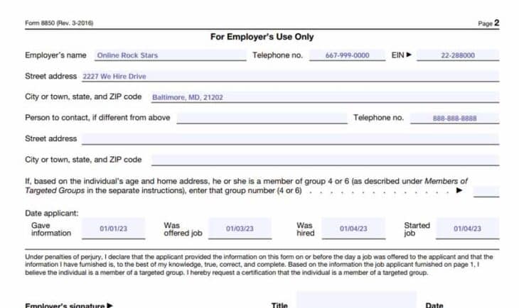 How To Claim the Tax Credit for Hiring Unemployed Workers