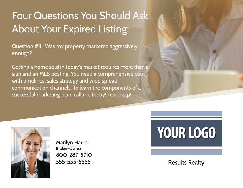 Four questions you should ask about your expired listing, question 3.