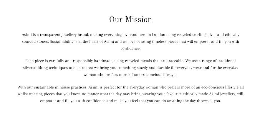 Asimi Studio's mission statement taken from their website.