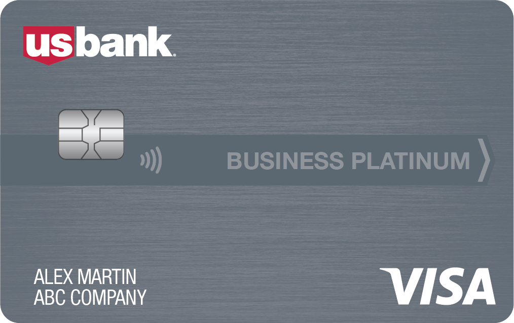 U.S. Bank Business Platinum Card sample.