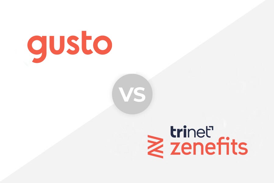 Gusto and Trinet Zenefits logo