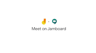 GIF showing how Google's Jamboard works.
