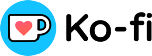 Ko-fi logo.