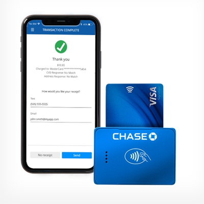 Chase Mobile Checkout.