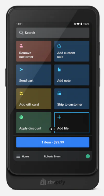 Shopify POS Go.