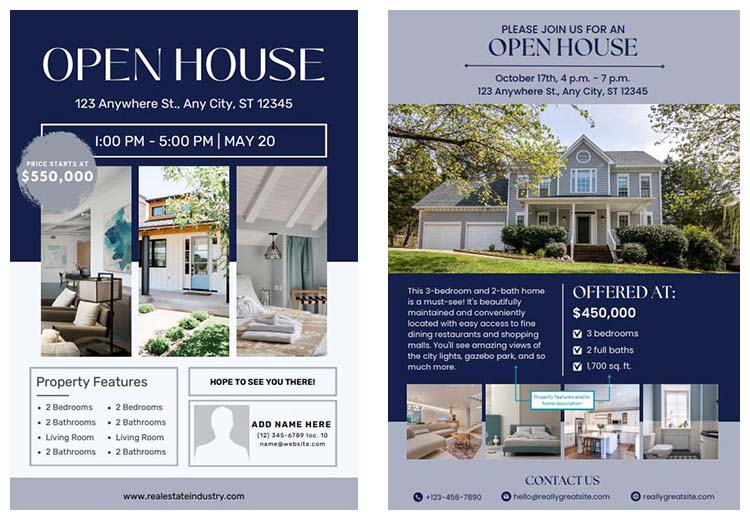 14 Free Open House Flyer Templates (+ Distribution Tips)