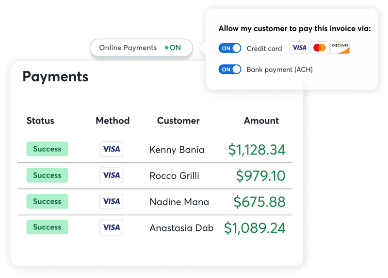 Wave Payments payment methods.