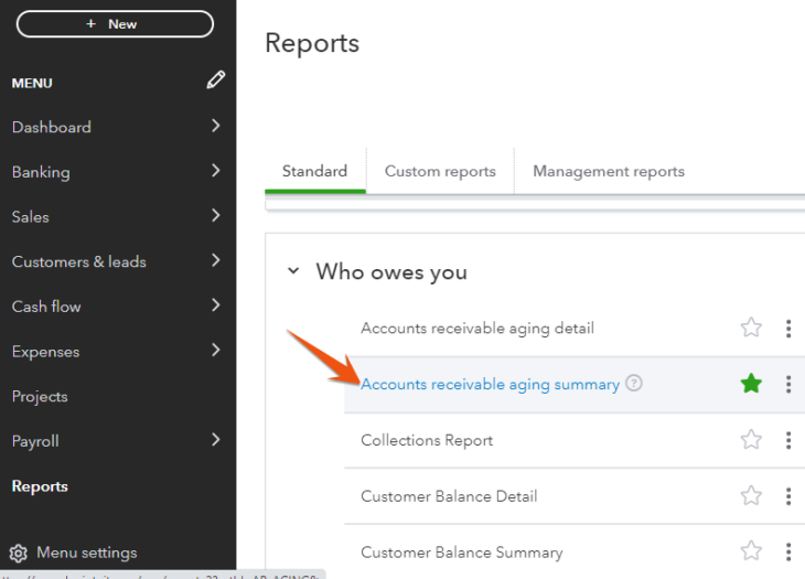 How To Run an Accounts Receivable Aging Report in QuickBooks Online