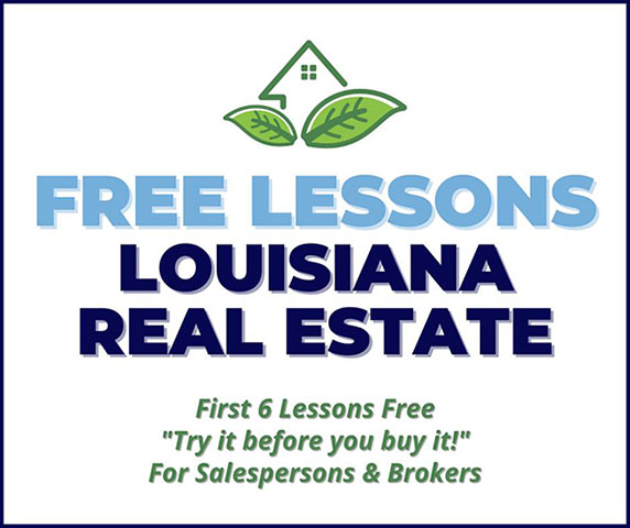 Bob Brooks School's ad to join the free six lessons for salesperson and brokers.