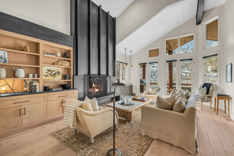 Interior image of a high-end luxury property in Park City, Utah.