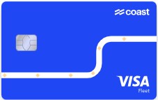 Coast Fuel Card sample.