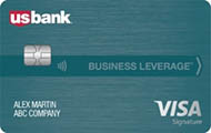 U.S. Bank Business Leverage Visa Signature Card.