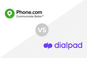 The Phone.com and Dialpad logos.