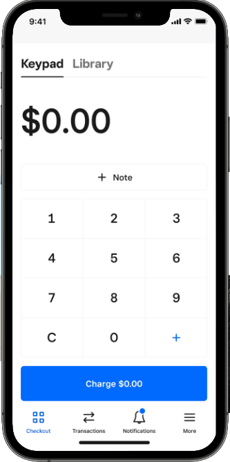 Enabling tap to pay on iPhone with Square POS app.