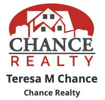 Chance Realty logo with name Teresa M Chance.