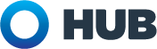 The HUB International logo.