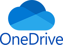 The Microsoft OneDrive logo.