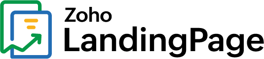 The Zoho Landing Page logo.