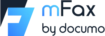 The mFax logo.