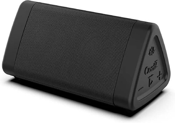 A sleek black OontZ Angle 3 speaker.