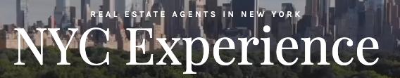 NYC Experience logo with title, "Real estate agents in New York."