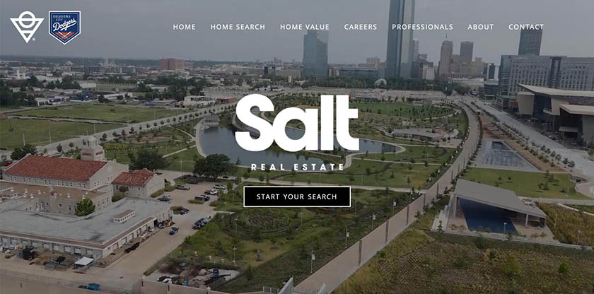 Salt Real Estate OKC website.