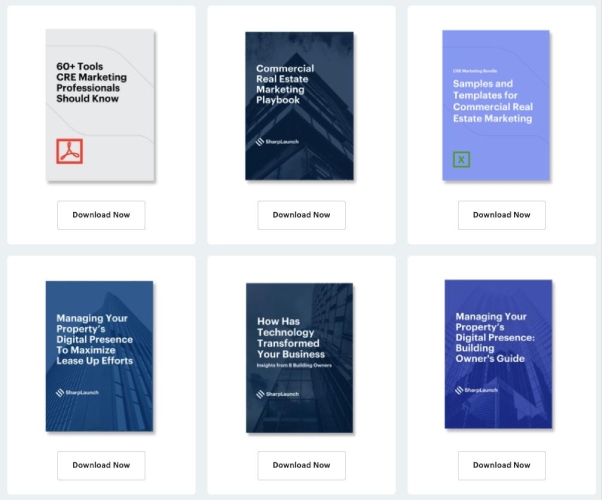 SharpLaunch ebook topics.