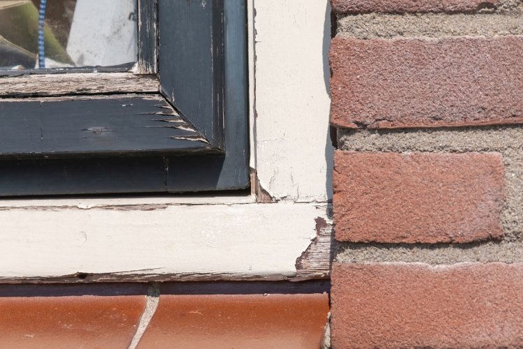 A property with deferred maintenance.