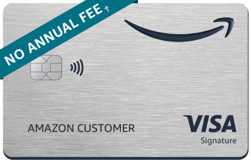 Amazon Visa Card sample.