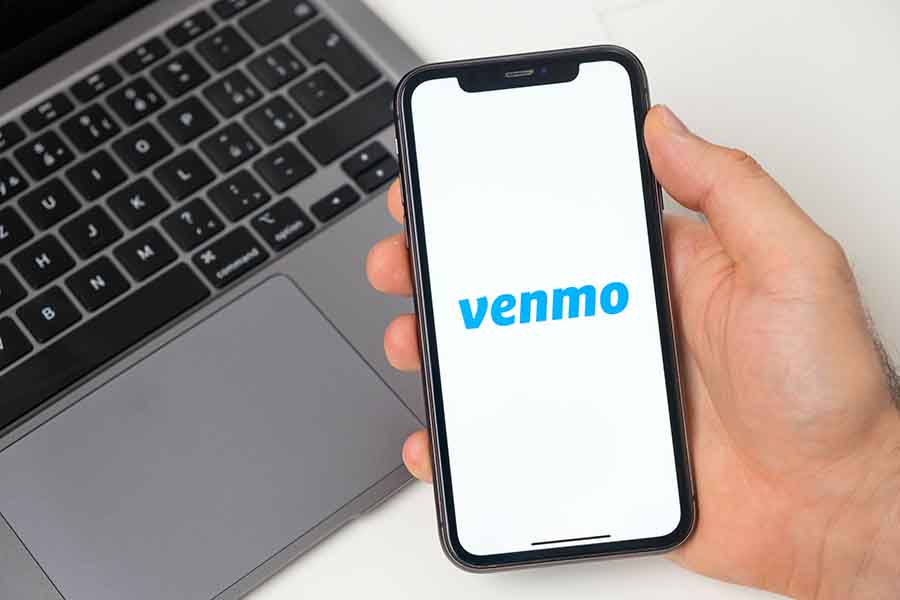Showing Venmo app on mobile.