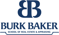 The Burk Baker School of Real Estate & Appraisal logo.