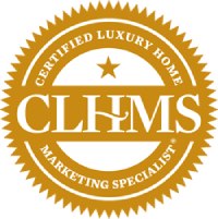 The Certified Luxury Home Marketing Specialist (CLHMS) logo.