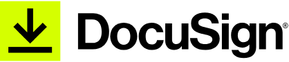 The DocuSign logo.