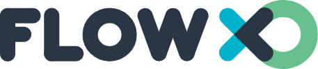 The Flow XO logo.