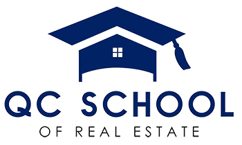 The QC School of Real Estate logo.